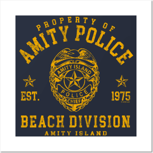 Property of Amity Police Worn (Universal © UCS LLC) Posters and Art